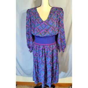 Adriana Peppel Vintage Silk Dress